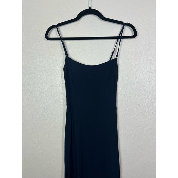 Reformation Ingrid Maxi Dress Navy Blue Sz 2 Formal Holiday New Years Wedding - Picture 6 of 10